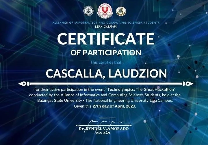Certificate 13